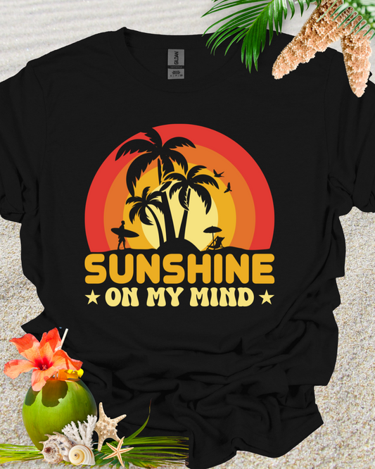 Sunshine On My Mind Circle Palm