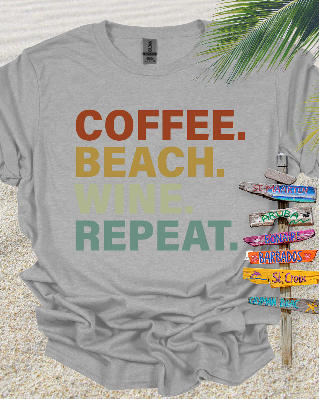 Coffee Beach Wine Repeat