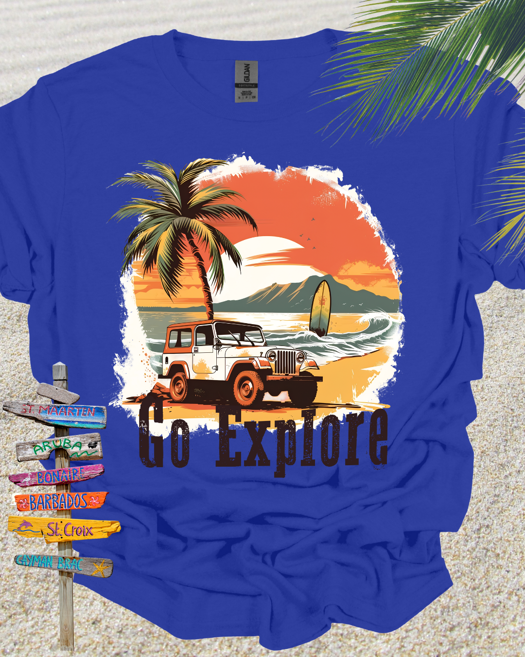 Beach Classic Car Jeep Go Explore