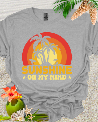 Sunshine On My Mind Circle Palm