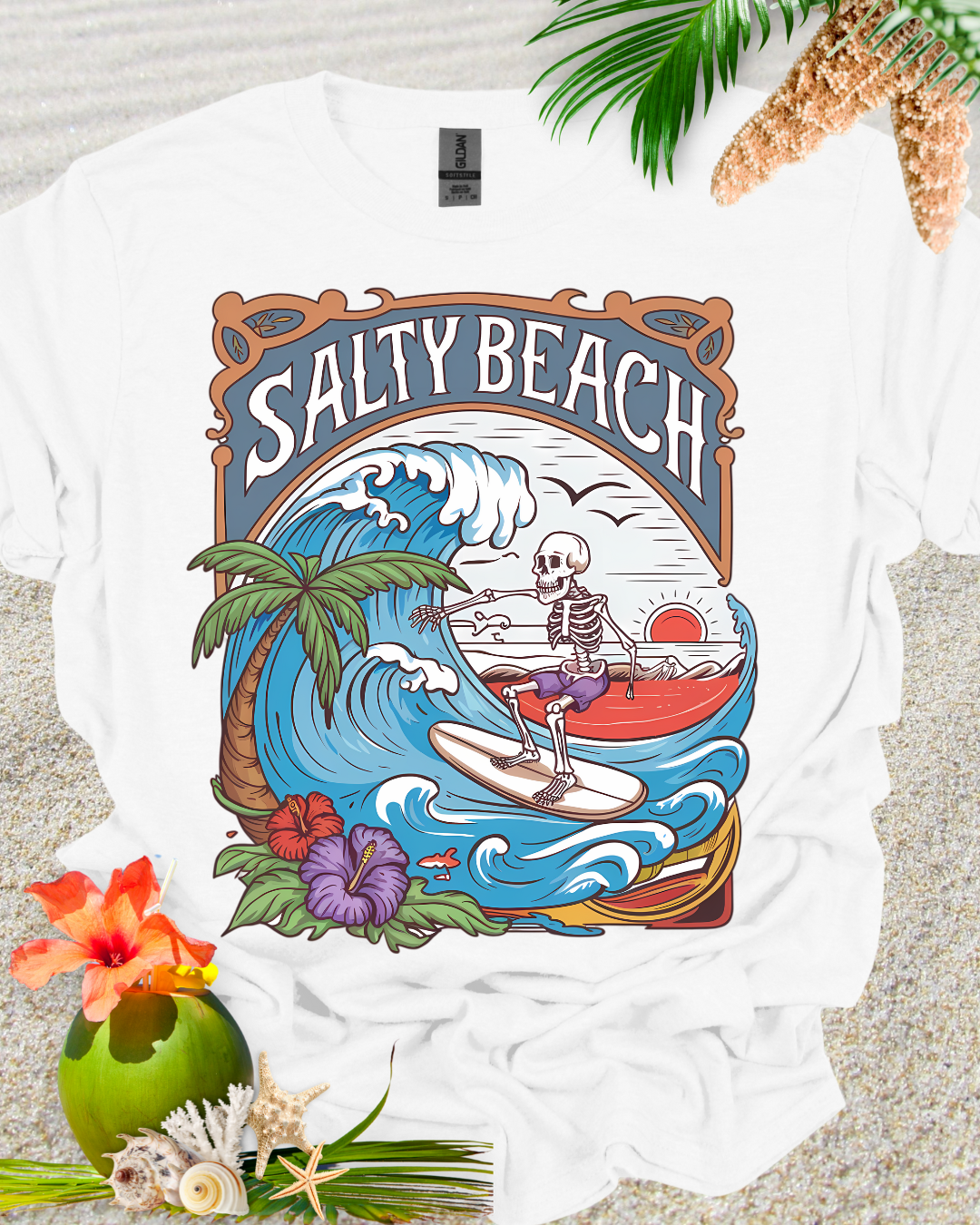 Salty Beach Skeleton