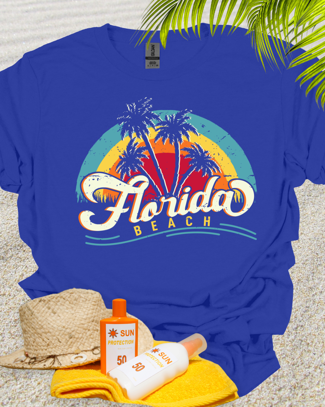 Florida Beach Summer Retro