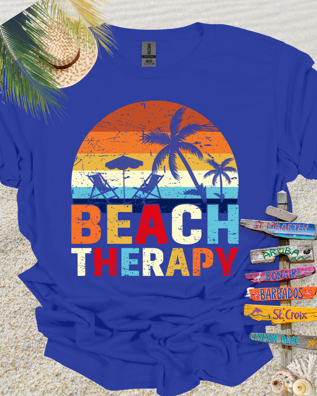 Beach Therapy Retro Summer Vintage