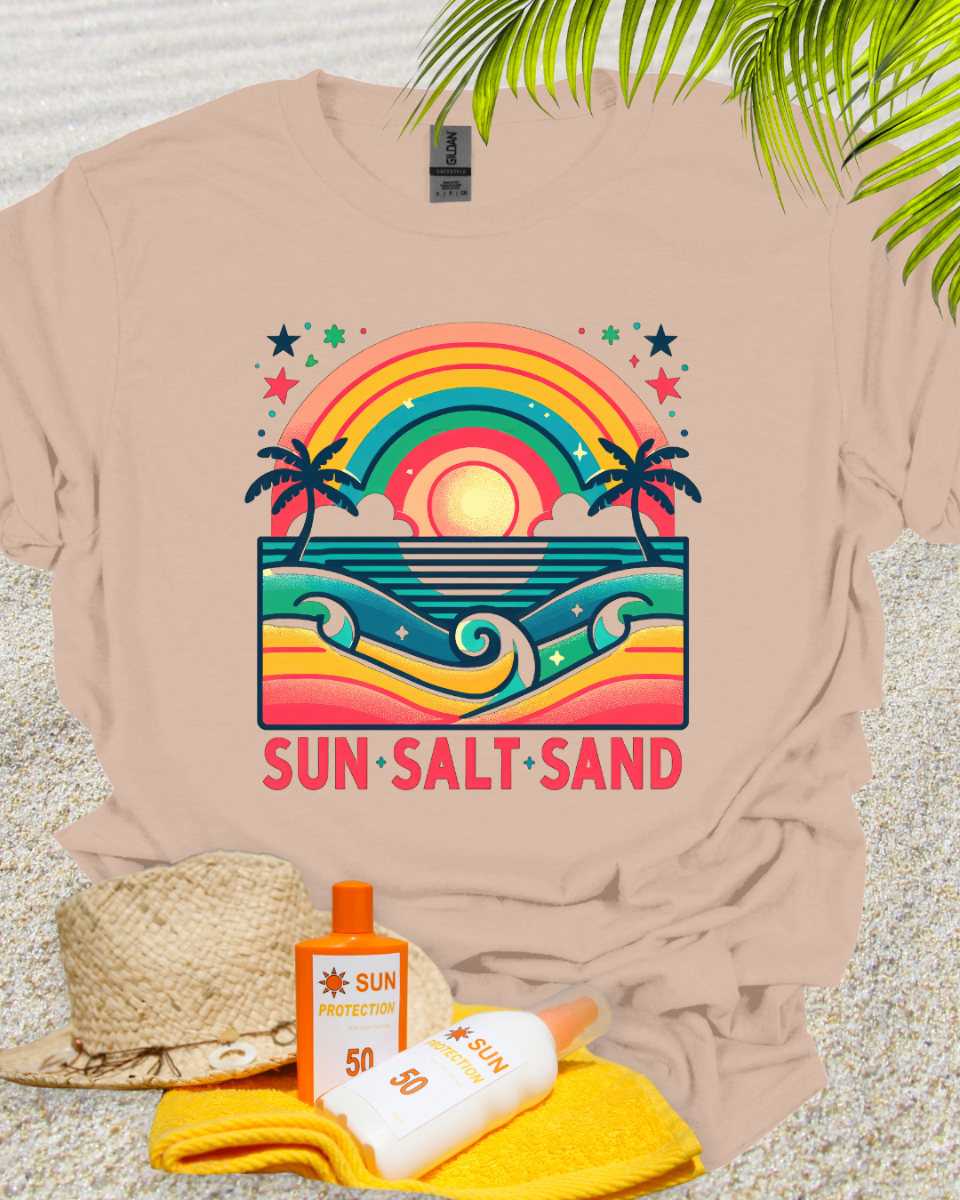 Sun Salt Sand Waves