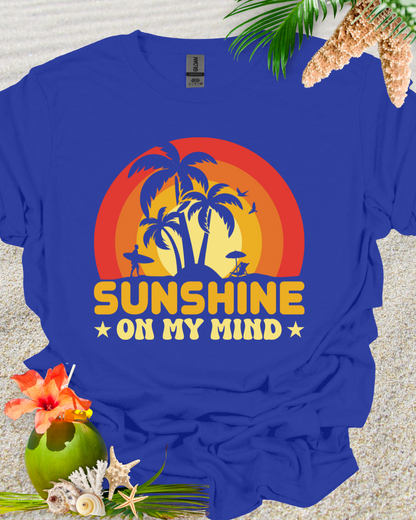 Sunshine On My Mind Circle Palm