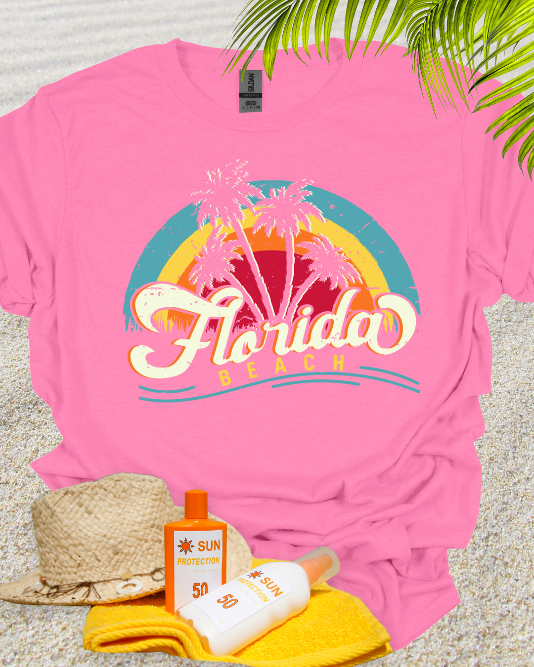 Florida Beach Summer Retro