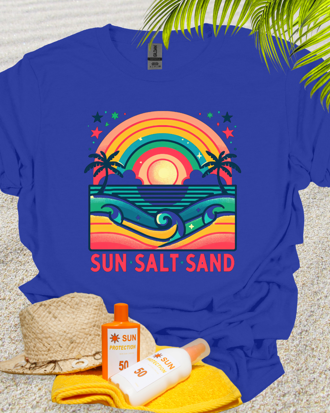 Sun Salt Sand Waves