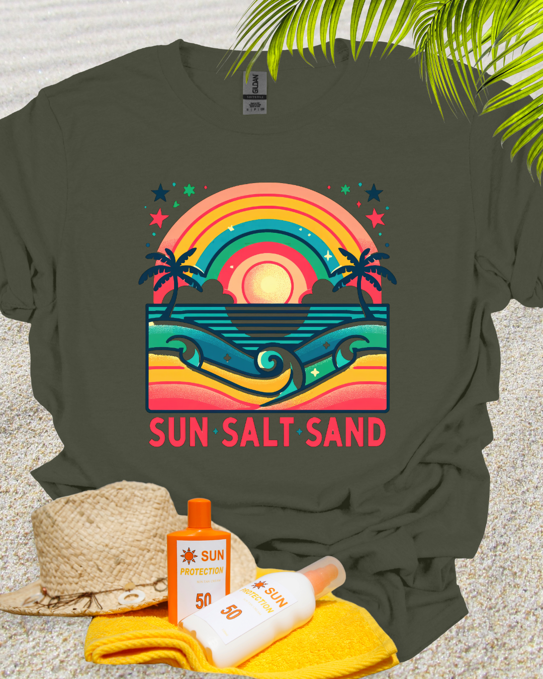 Sun Salt Sand Waves