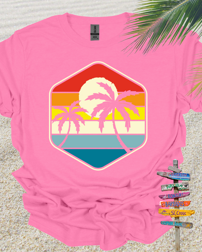 Retro Palms Sunset