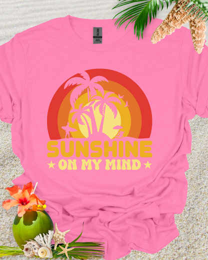 Sunshine On My Mind Circle Palm